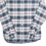 LEVI'S Mens Shirt White Check Long Sleeve M