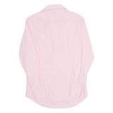 TOMMY HILFIGER Slim Fit Mens Shirt Pink Check Long Sleeve M