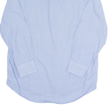TOMMY HILFIGER Mens Shirt Blue Diamond Long Sleeve L