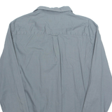 ALL SAINTS Mens Plain Shirt Grey Long Sleeve M