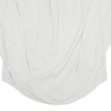 TOMMY HILFIGER Mens Plain Shirt Beige Long Sleeve L