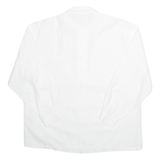 BURGI Womens Plain Shirt White Long Sleeve M