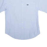 FACONNABLE Mens Plain Shirt Blue M