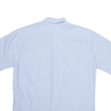 FACONNABLE Mens Plain Shirt Blue M