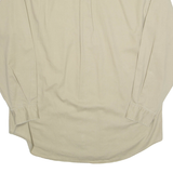 FACONNNABLE Mens Plain Shirt Beige Long Sleeve M