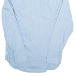 G-STAR RAW Mens Plain Shirt Blue Long Sleeve M