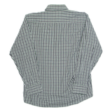 PIERRE CARDIN Mens Shirt Black Check Long Sleeve L