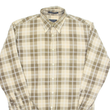 GANT Oversized Mens Shirt Green Check Long Sleeve S
