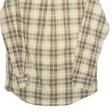 GANT Oversized Mens Shirt Green Check Long Sleeve S