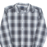 GAP Mens Shirt Black Check Long Sleeve S