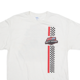 PORT&COMPANY Zams Oil Off Road Mens T-Shirt White USA L