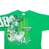 CHASE AUTHENTICS Hendrick Nascar Racing Dale Jr Mens T-Shirt Green USA XL