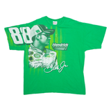 CHASE AUTHENTICS Hendrick Nascar Racing Dale Jr Mens T-Shirt Green USA XL