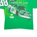 CHASE AUTHENTICS Hendrick Nascar Racing Dale Jr Mens T-Shirt Green USA XL
