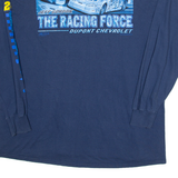 CHASE AUTHENTICS Jeff Gordon Dupont Chevrolet Racer Mens T-Shirt Blue USA 2XL