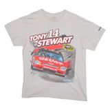 NASCAR Tony Stewart L* Mens T-Shirt Grey USA L