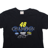 CHASE AUTHENTICS 48 Racing Champion Womens T-Shirt Black USA L