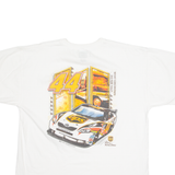 CHASE AUTHENTICS NASCAR What Can Brown Do For You? Tim Brown 44 Mens T-Shirt White USA XL