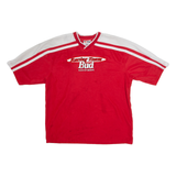 CHASE AUTHENTICS Dale Earnhardt JR Mens Jersey Red USA V-Neck XL