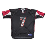 NFL Atlanta Falcons 7 Vick Mens Jersey Black USA V-Neck 2XL