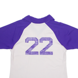 CHAMPION Lady 22 Collared Womens Jersey Grey USA Nylon UK 16