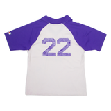 CHAMPION Lady 22 Collared Womens Jersey Grey USA Nylon UK 16