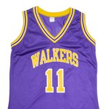 CHAMPION Lady Walkers 11 Womens Jersey Purple Sleeveless V-Neck UK 12