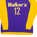 CHAMPION Lady Walkers 12 Womens Football Shirt Jersey Purple Nylon UK 14