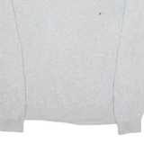 TOMMY HILFIGER Mens Jumper Grey Crew Neck Tight Knit 2XL