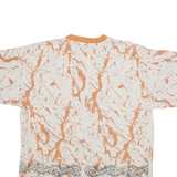 Womens T-Shirt Brown Crew Neck M