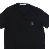 CALVIN KLEIN JEANS Womens T-Shirt Black L