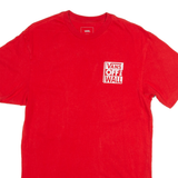 VANS Classic Fit Womens T-Shirt Red M