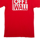 VANS Classic Fit Womens T-Shirt Red M