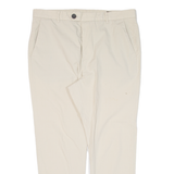 ALL SAINTS Womens Trousers Beige Regular Tapered W32 L25