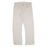 LEVI'S 514 Mens Trousers Beige Classic Straight W32 L27