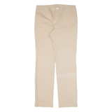 LACOSTE Roland Garros Womens Trousers Beige Regular Straight W32 L30