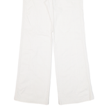 CALVIN KLEIN Womens Trousers White Relaxed Bootcut W33 L32
