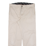 DICKIES Workwear Mens Trousers Beige Relaxed Straight W36 L30