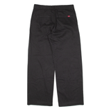 LEVI'S Womens Trousers Black Loose Straight W32 L29