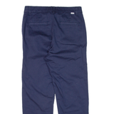 LEVI'S Essential Chino Womens Trousers Blue Slim Tapered W28 L27