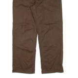 VANS Karina Rozunko Womens Trousers Brown Loose Straight W27 L27