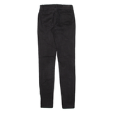 CALVIN KLEIN JEANS Mid Rise Womens Trousers Black Slim Skinny W24 L30
