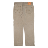 LEVI'S 514 Mens Trousers Green Classic Straight W32 L29