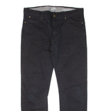 LEE Mens Trousers Black Slim Straight W36 L30