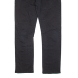 LEE Mens Trousers Black Slim Straight W36 L30