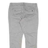 TOMMY HILFIGER Womens Trousers Green Slim Straight W32 L27