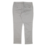 TOMMY HILFIGER Womens Trousers Green Slim Straight W32 L27