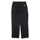 CALVIN KLEIN Chino Mens Trousers Black Regular Straight W30 L28