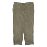 DICKIES Mens Trousers Green Relaxed Tapered W38 L29