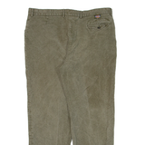 DICKIES Mens Trousers Green Relaxed Tapered W38 L29